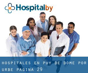 hospitales en Puy de Dome por urbe - página 29