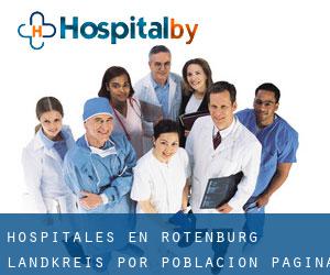 hospitales en Rotenburg Landkreis por población - página 1