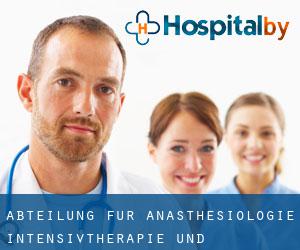 Abteilung für Anästhesiologie, Intensivtherapie und Rettungsmedizin (Bad Saarow)