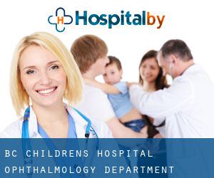 BC Children's Hospital - Ophthalmology Department (Vancouver)