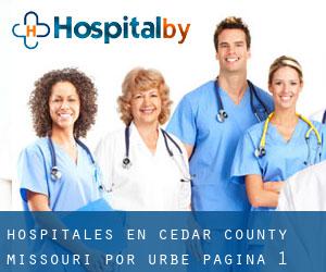 hospitales en Cedar County Missouri por urbe - página 1