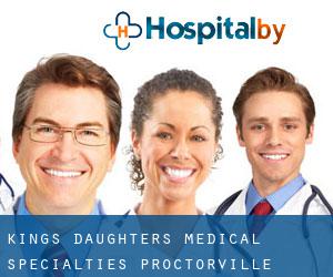 King's Daughters Medical Specialties Proctorville
