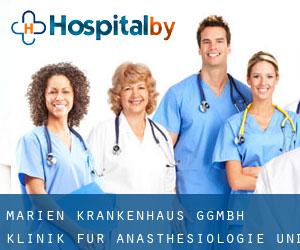 Marien-Krankenhaus gGmbH Klinik für Anästhesiologie und (Bergisch Gladbach)