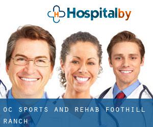 OC Sports and Rehab (Foothill Ranch)