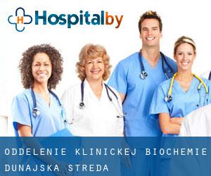 Oddelenie klinickej biochémie (Dunajská Streda)