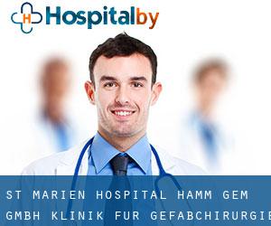 St. Marien-Hospital Hamm gem. GmbH Klinik für Gefäßchirurgie